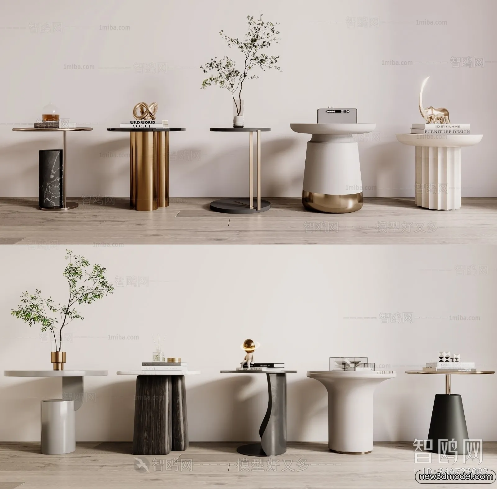 Coffee Table - 3D Models - 3D Furniture Models for Interior - 182