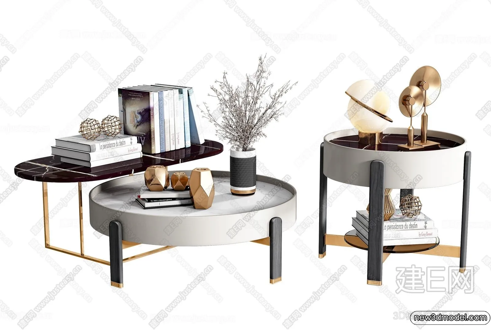 Coffee Table - 3D Models - 3D Furniture Models for Interior - 183