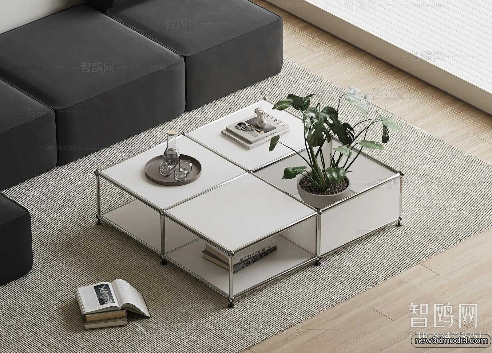Coffee Table - 3D Models - 3D Furniture Models for Interior - 188
