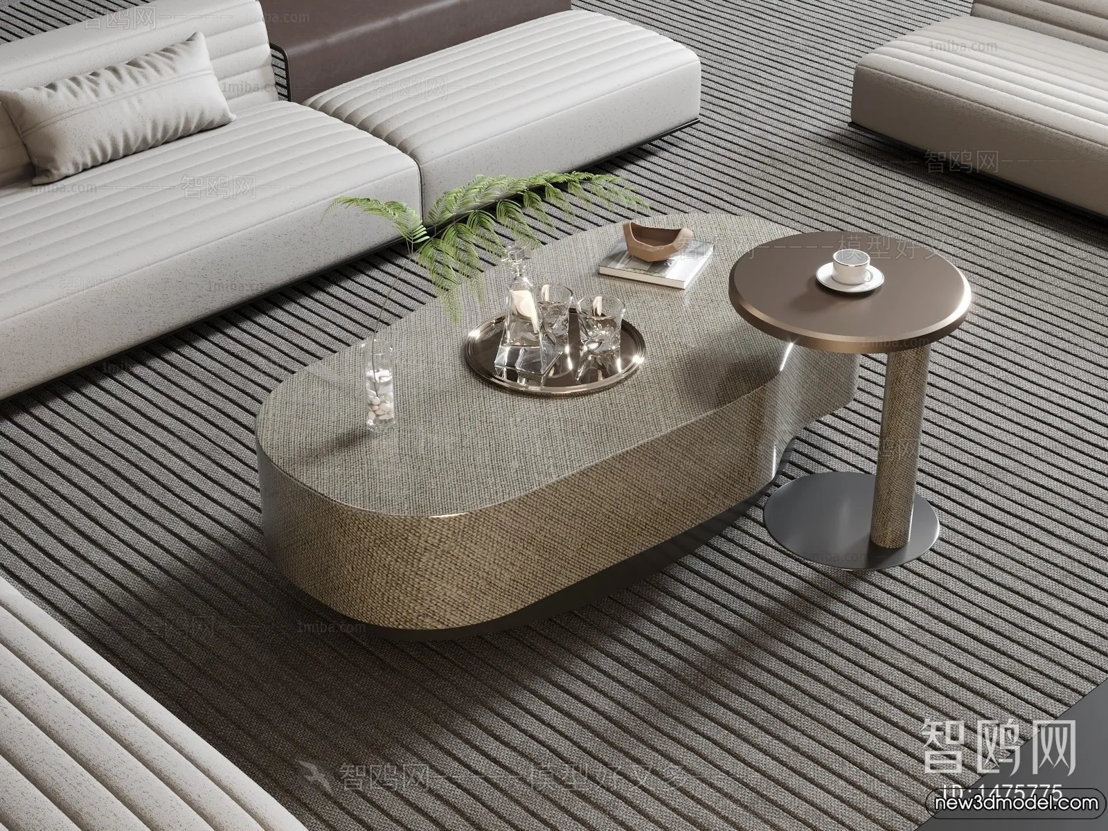 Coffee Table - 3D Models - 3D Furniture Models for Interior - 194