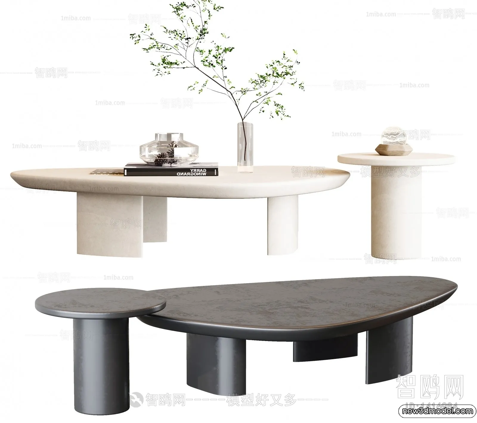 Coffee Table - 3D Models - 3D Furniture Models for Interior - 197