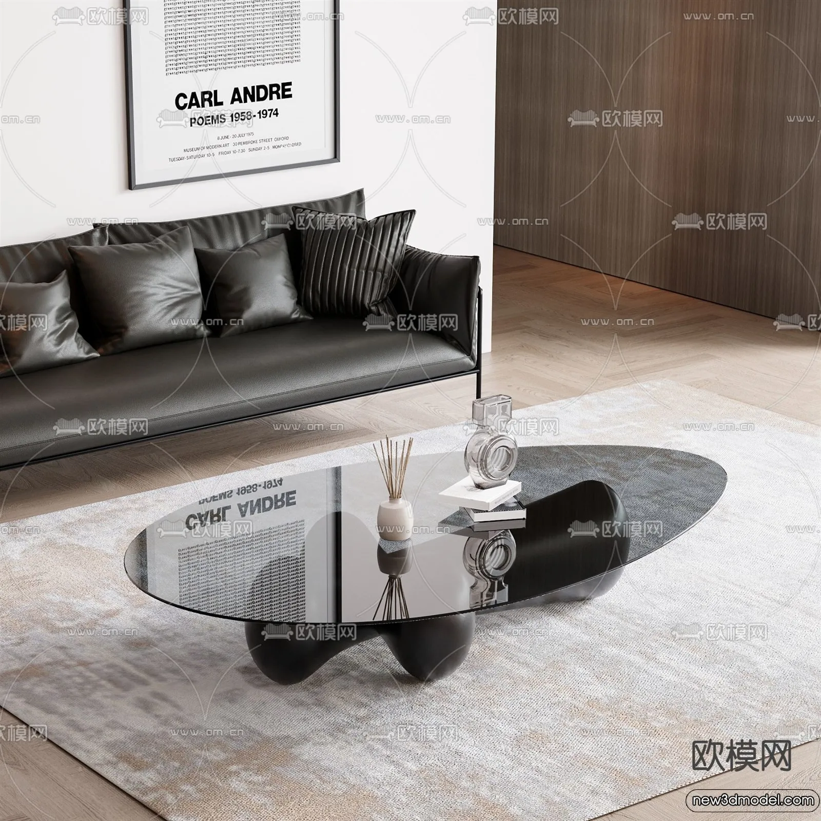 Coffee Table - 3D Models - 3D Furniture Models for Interior - 199