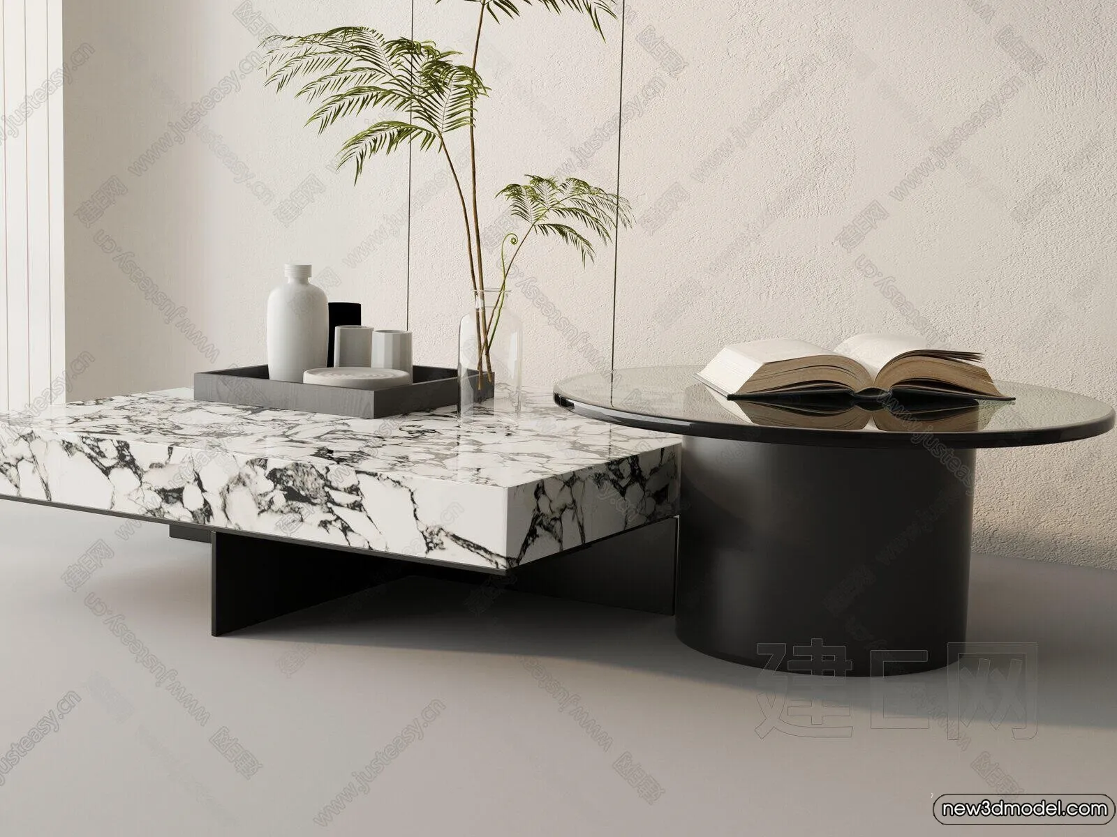 Coffee Table - 3D Models - 3D Furniture Models for Interior - 202