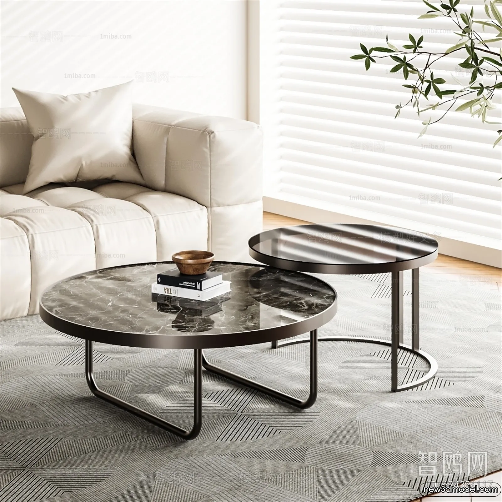 Coffee Table - 3D Models - 3D Furniture Models for Interior - 204