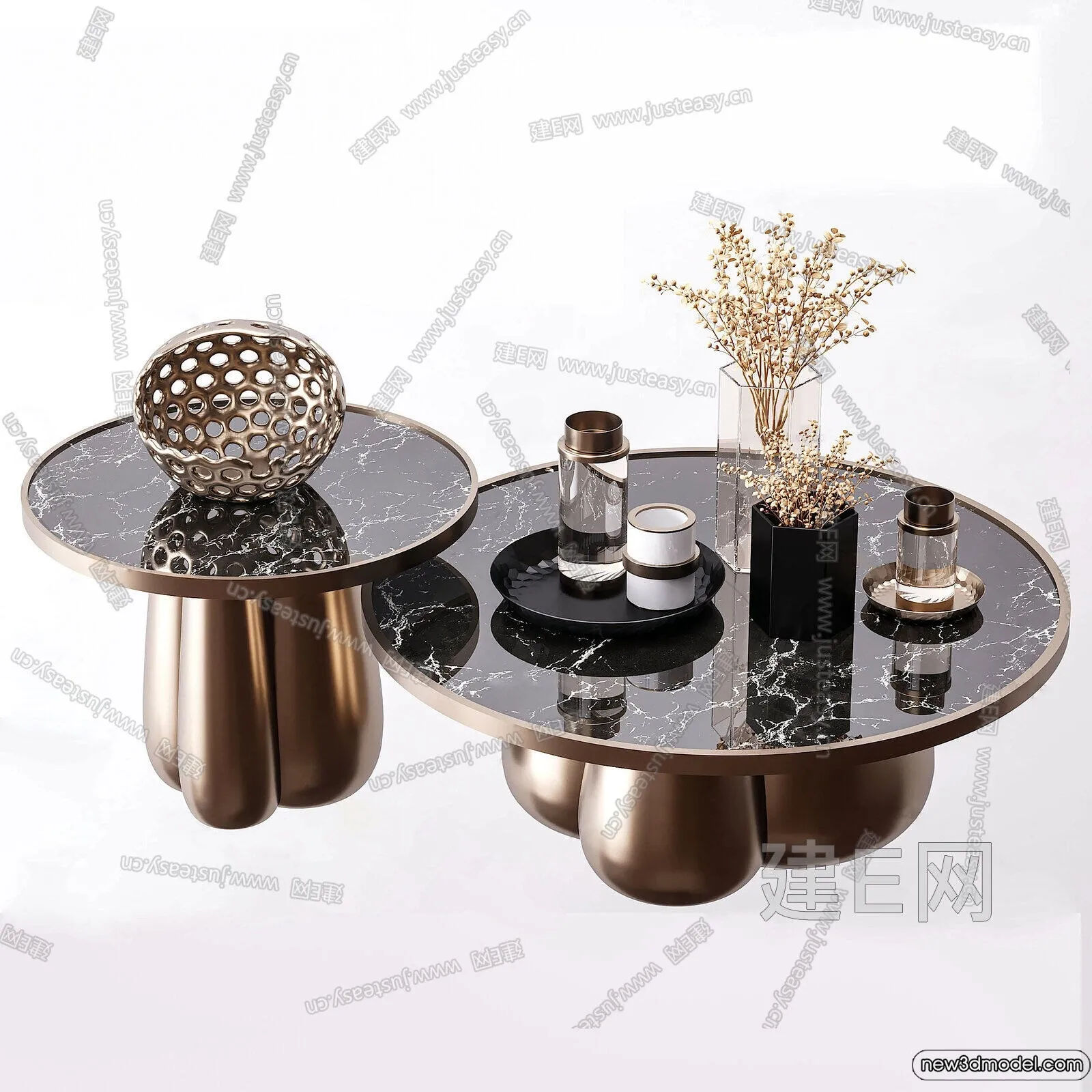 Coffee Table - 3D Models - 3D Furniture Models for Interior - 209