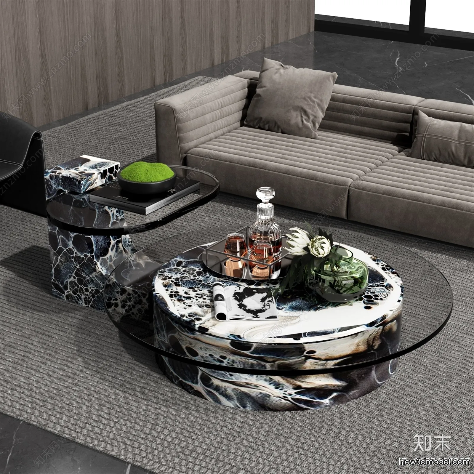 Coffee Table - 3D Models - 3D Furniture Models for Interior - 213