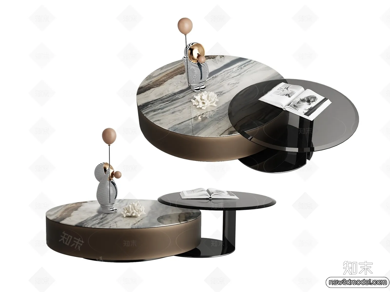 Coffee Table - 3D Models - 3D Furniture Models for Interior - 214