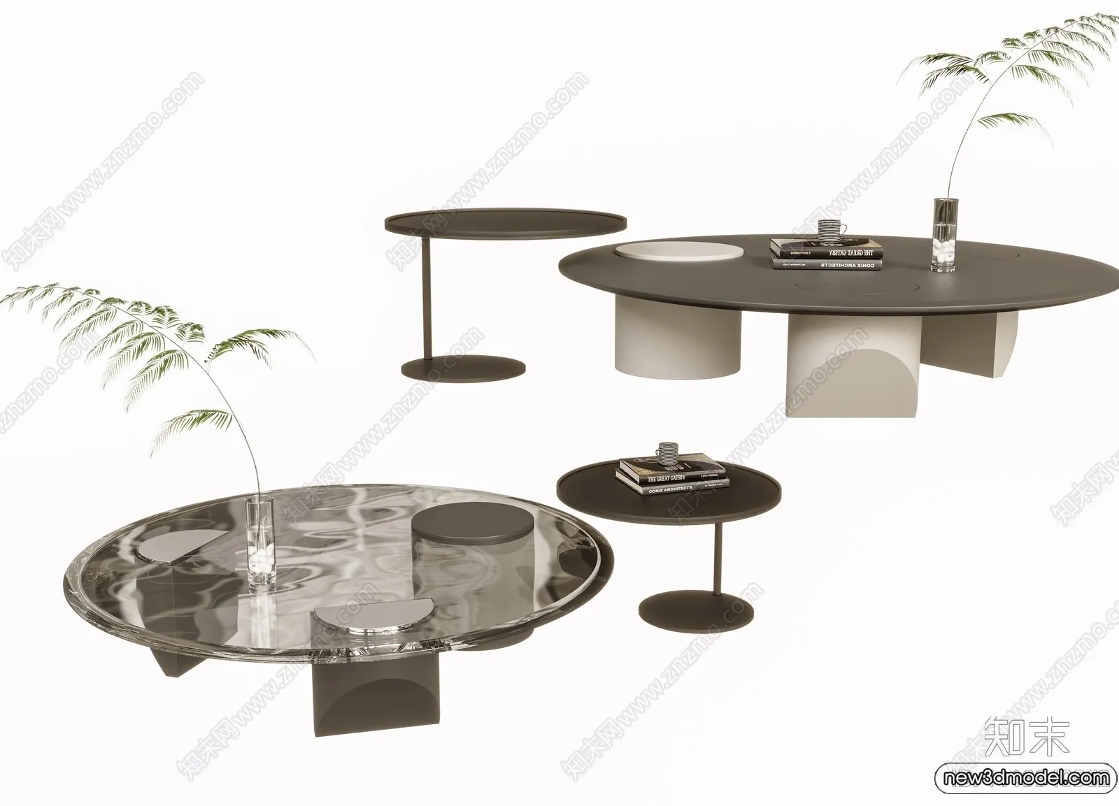 Coffee Table - 3D Models - 3D Furniture Models for Interior - 218