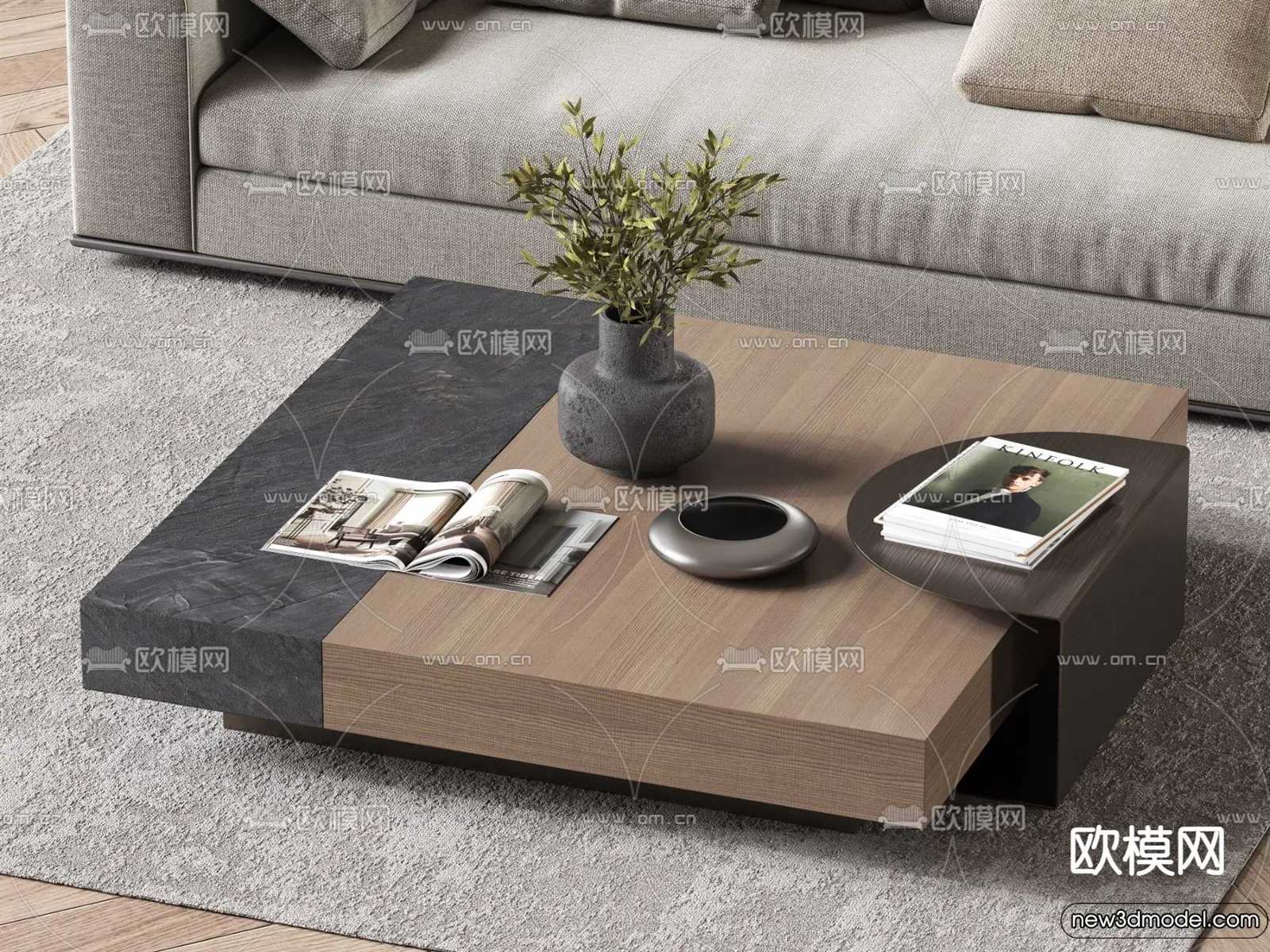 Coffee Table - 3D Models - 3D Furniture Models for Interior - 226