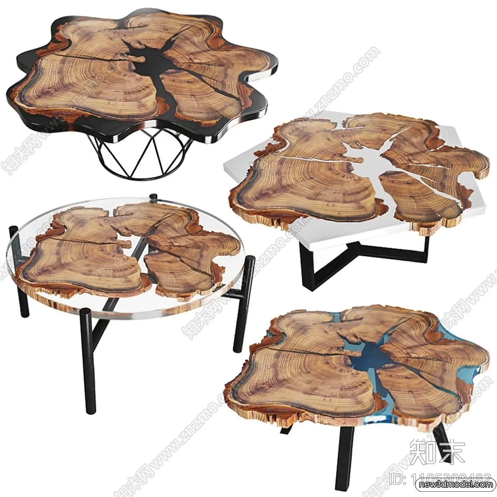 Coffee Table - 3D Models - 3D Furniture Models for Interior - 232