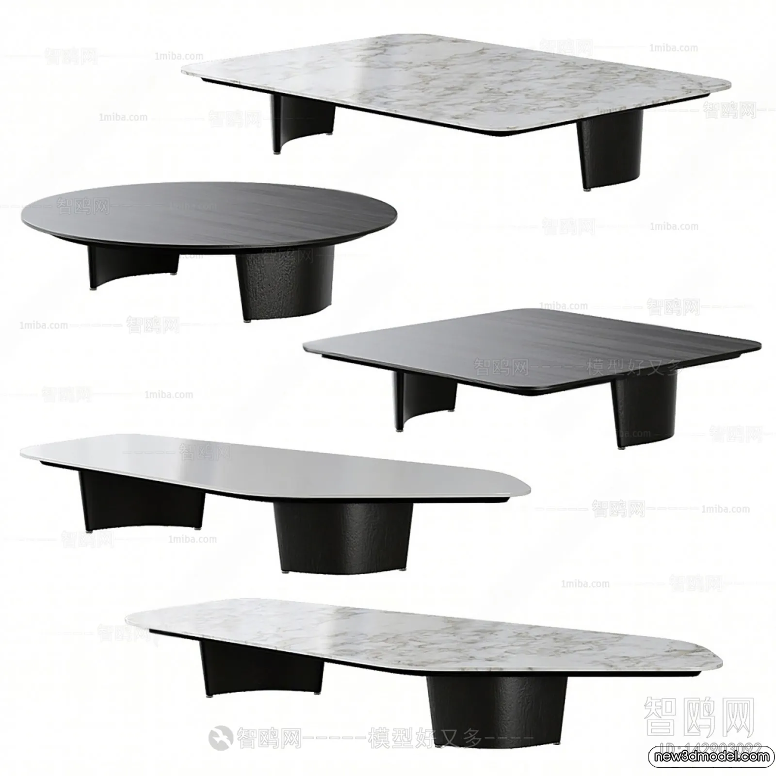 Coffee Table - 3D Models - 3D Furniture Models for Interior - 238