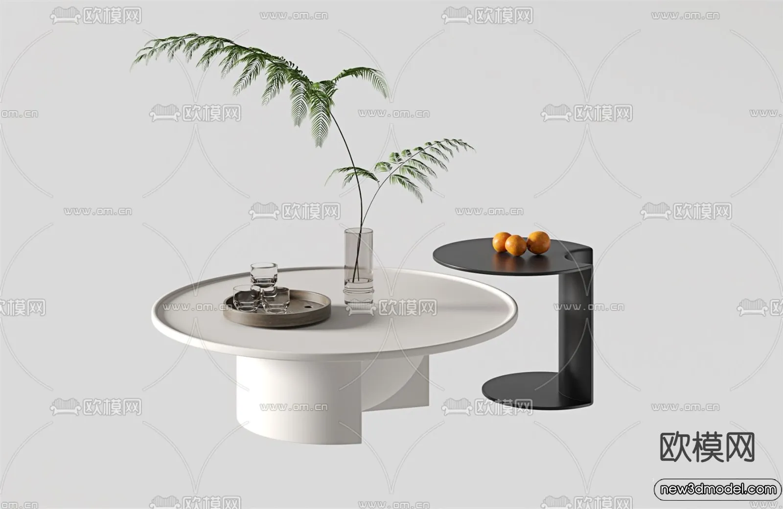 Coffee Table - 3D Models - 3D Furniture Models for Interior - 255