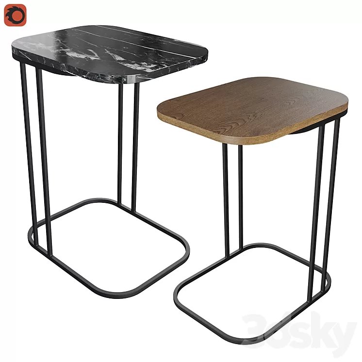 Coffee table add-on Trebor AM.PM 3D Model