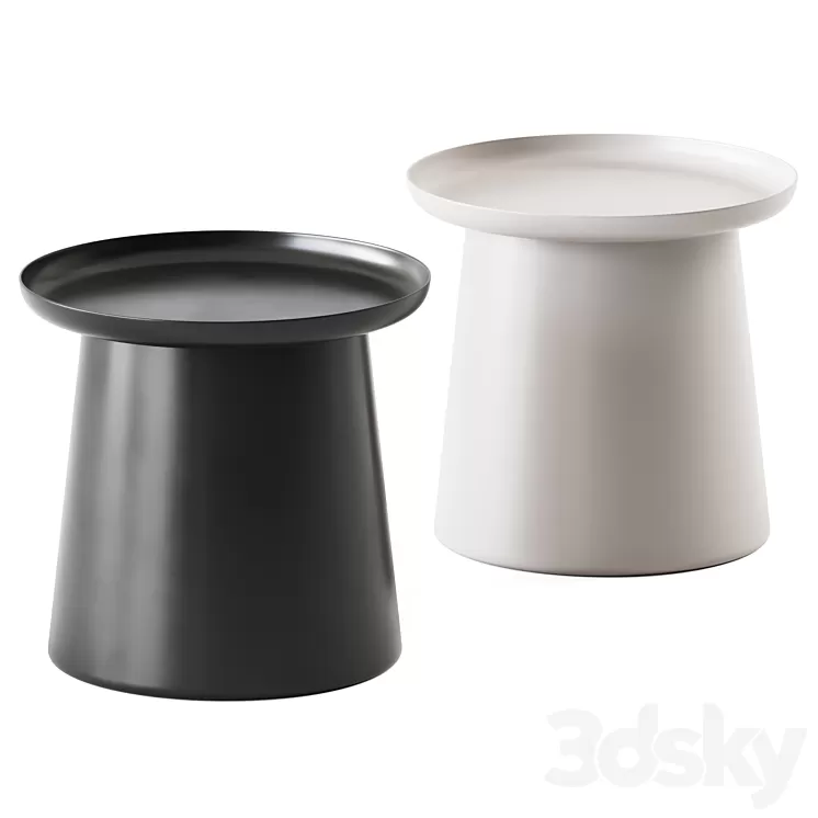 Coffee Table Alexis Halmar / Side table 3D Model Free