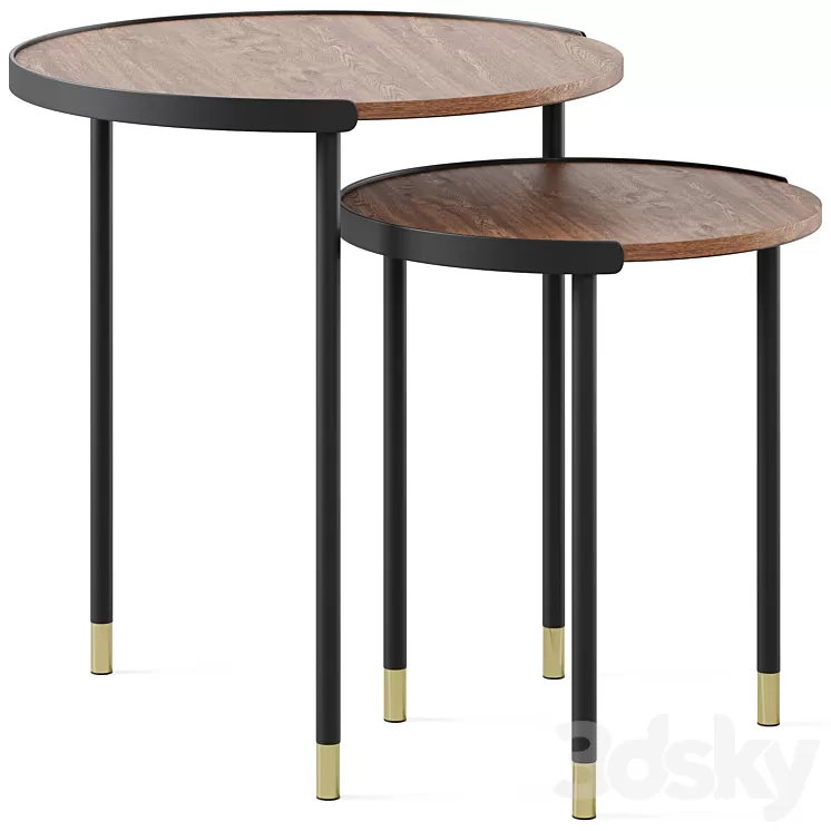 Coffee table Aliner by La Forma 3D Model Free