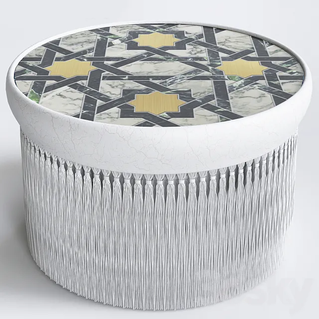 Coffee table Alloro Collection By Mascheroni 3D Model