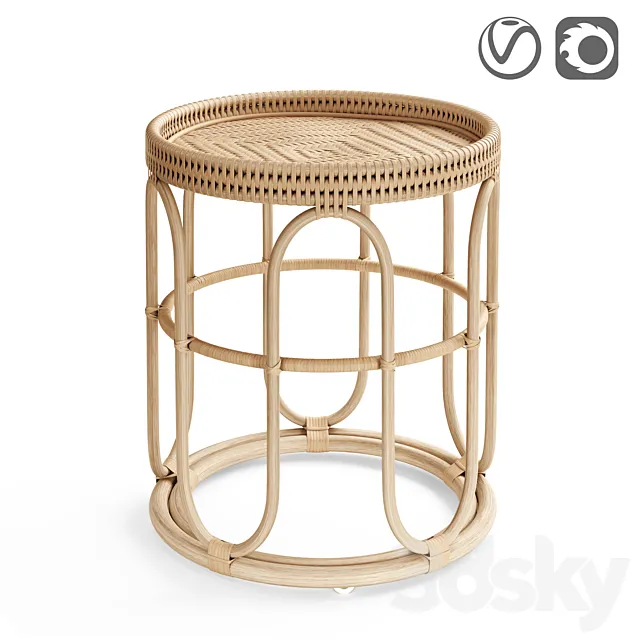Coffee table Aloki 3D Model