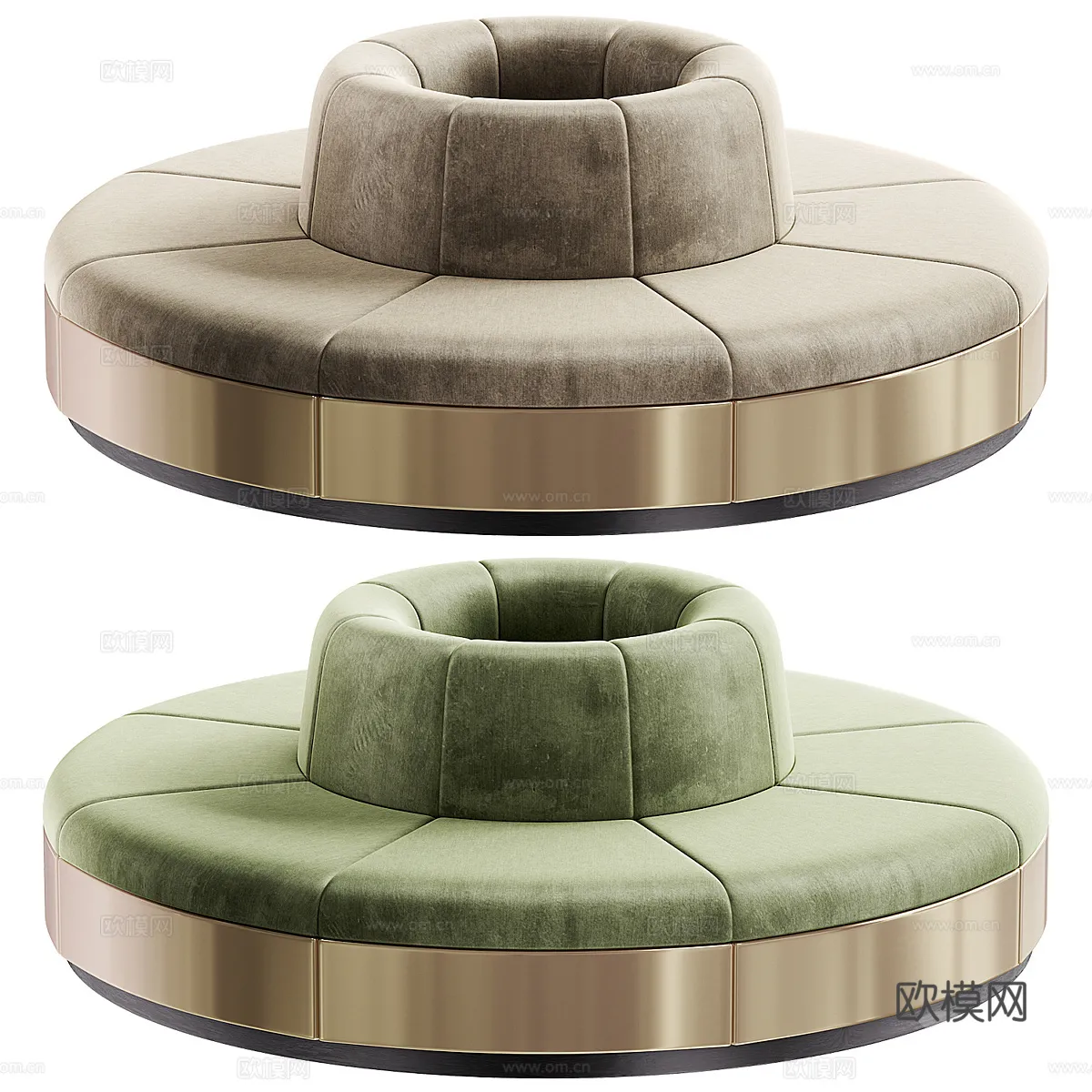 Coffee Table and Armchair Sets - 3D Models - Cafe Interior 3D Scenes - 081 - CORONA Render