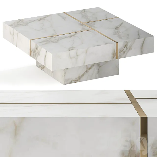 Coffee table "Baies" 3DModel