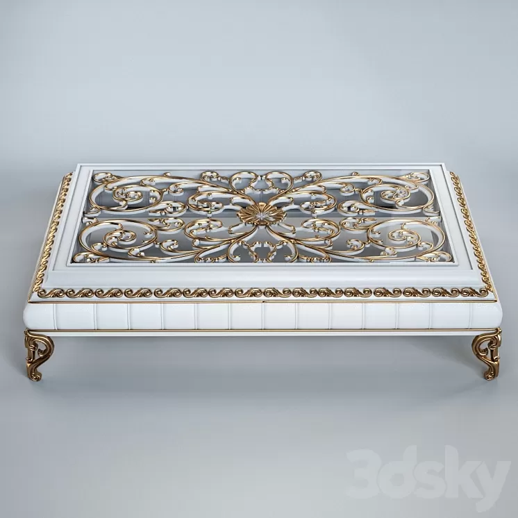 Coffee table Bakokko Group San Marco 4040T 3D Model