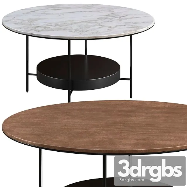 Coffee table boconcept madrid 2 3D Model Free