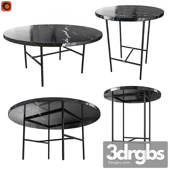 Coffee table botello la redoute 2 3D Model Download