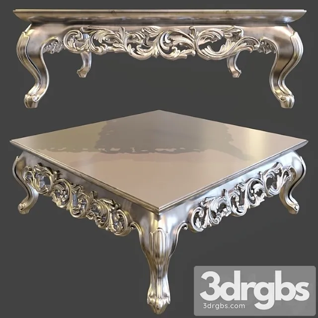 Coffee table christopher guy 2 3D Model Free