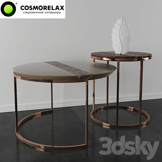 Coffee table Cimabue and Duccio 3D Model