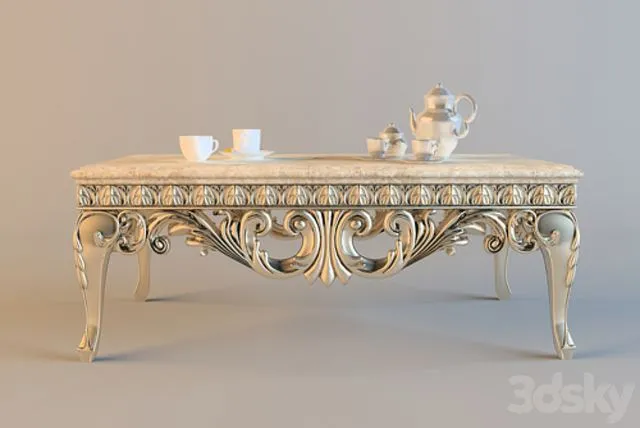 Coffee table classics 3D Model