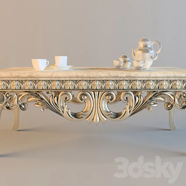 coffee table classics 3D Model