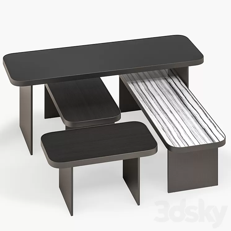 Coffee table Clive Minotti