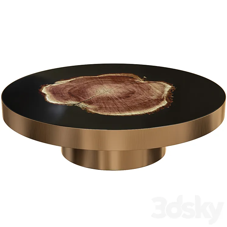 Coffee table concord 3D Model Free