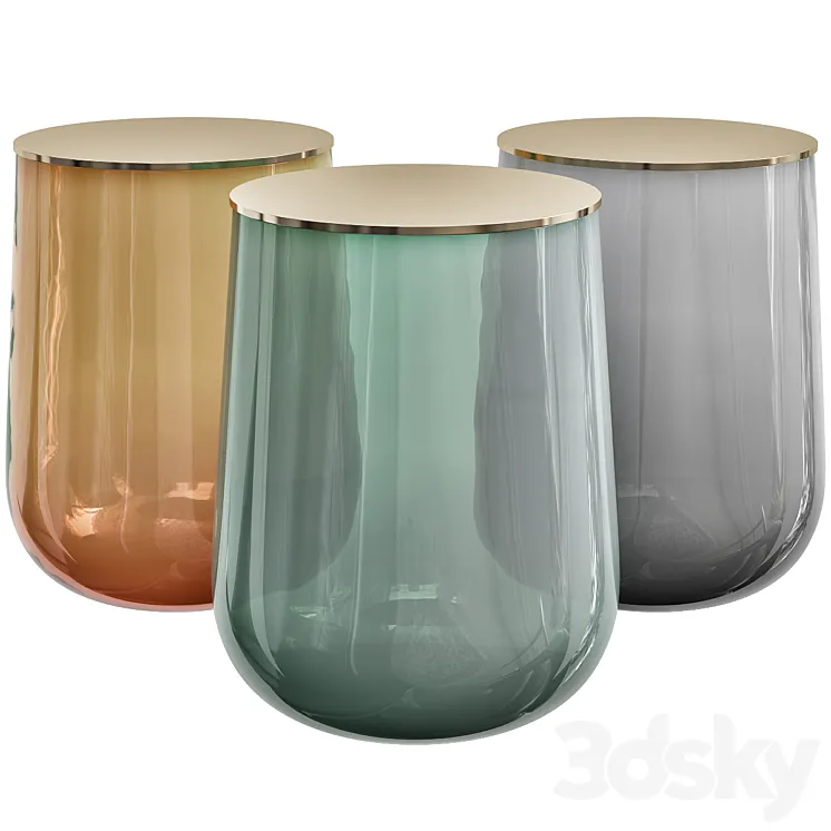 Coffee Table Conopée 3D Model Free