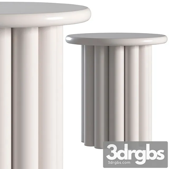 Coffee table corner design unique gray