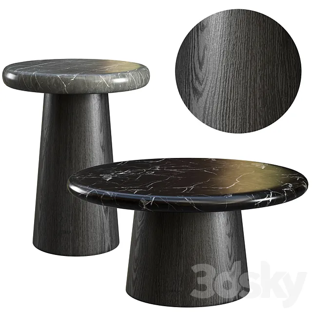 Coffee table Cosmorelax Piazza Set 3DModel