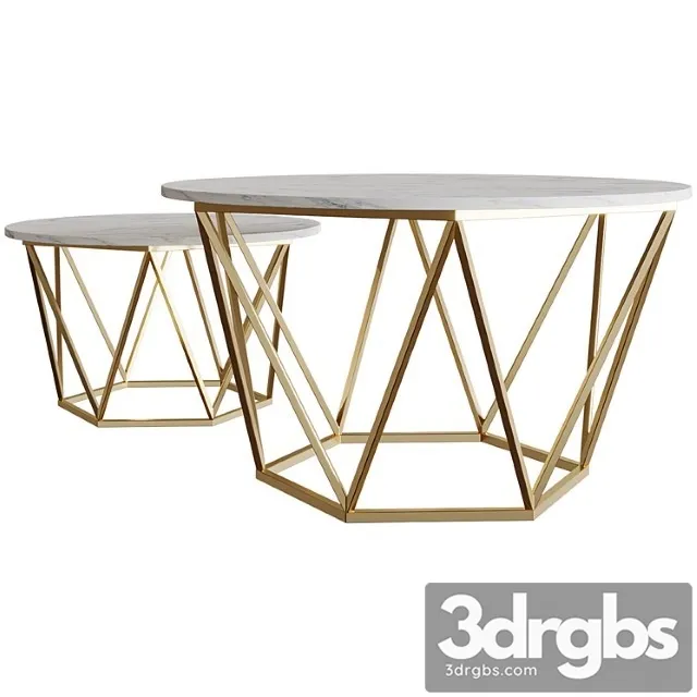Coffee Table Dimer Coffee Table 3D Model Free