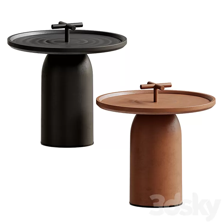 Coffee table Dnip model 3D Model