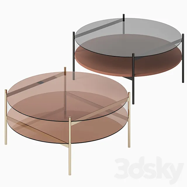 Coffee table Duotone circular Free Download