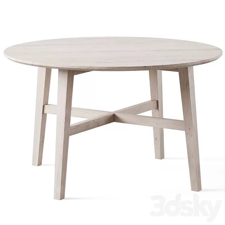 Coffee table FILIPPA round by Rowico Home 3D Model Free