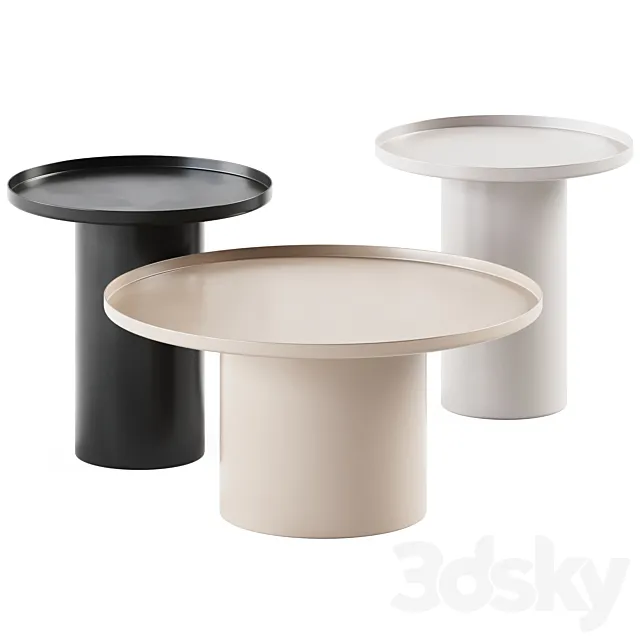 Coffee table Fleksa by La Forma _ Coffee table 3DModel