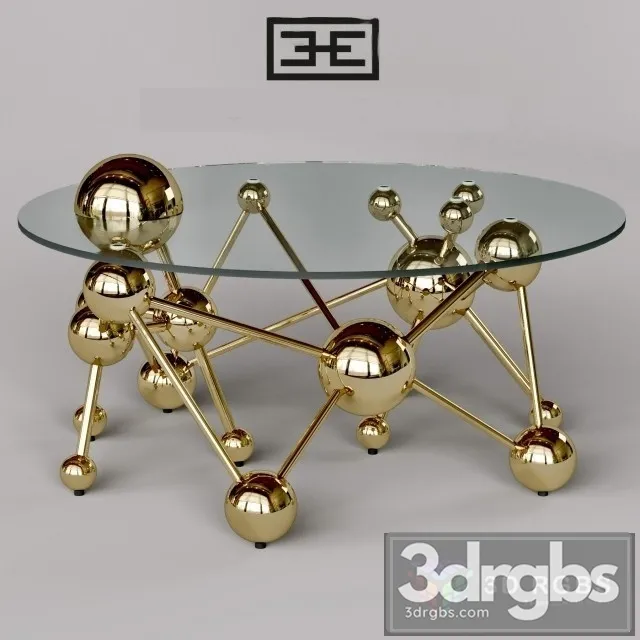 Coffee Table Galileo 3D Model Free