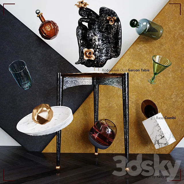 Coffee table GARCON TABLE 3D Model