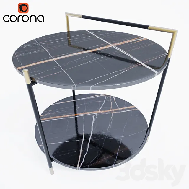 Coffee table. Garda Decor 3DModel