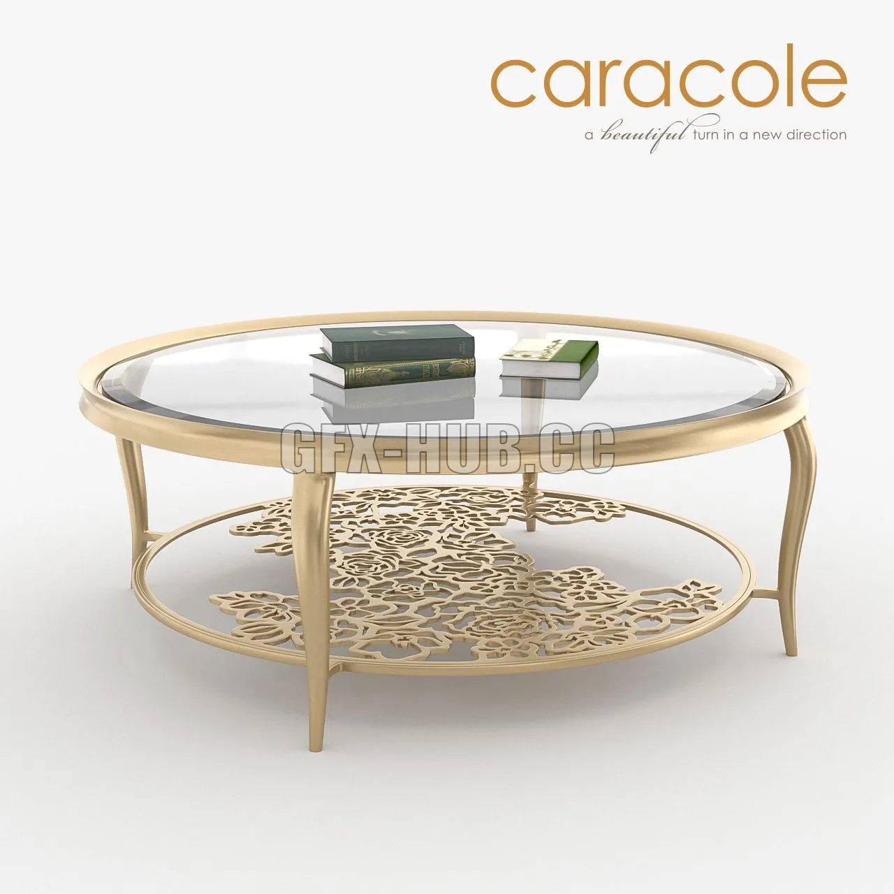 Coffee table Handpicked Caracole 3D Model