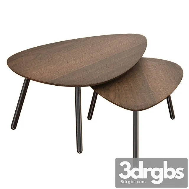 Coffee Table Hendrich Nesting Zoffee Table 3D Model Free