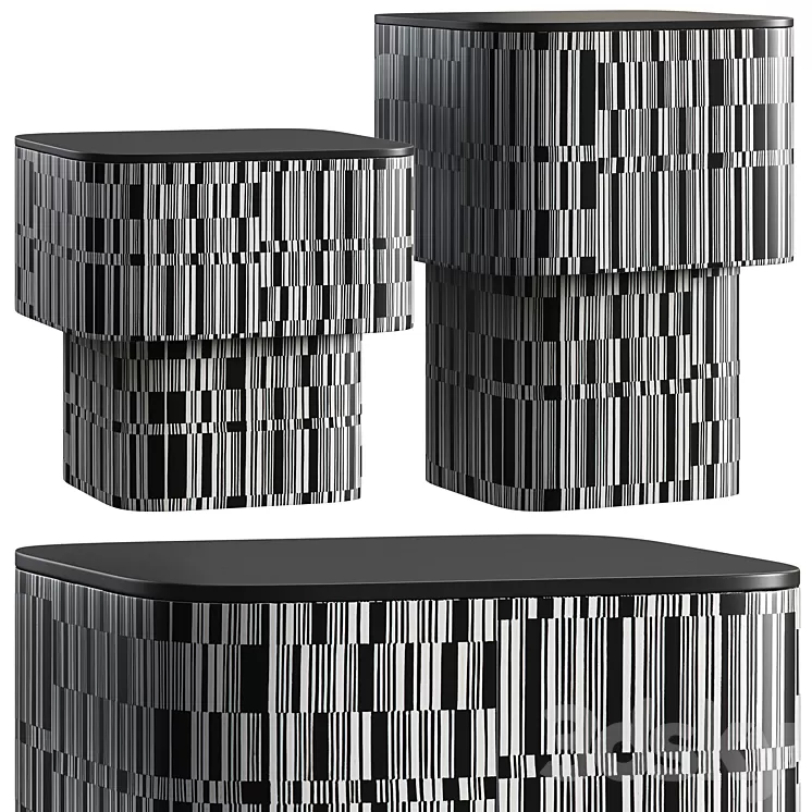 Coffee table Hessentia Enigma 3D Model Free