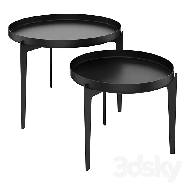 Coffee table ILLUSION By COVO 3D Model