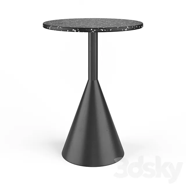 Coffee table La Forma MELANO 3D Model