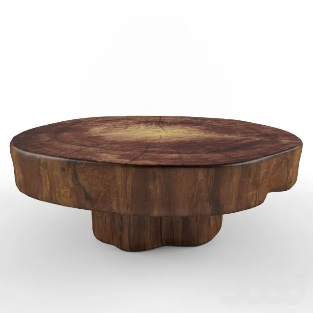 Coffee table Lagoa by Tunico T 3D Model