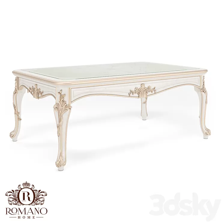 Coffee table Laura Romano Home 3D Model